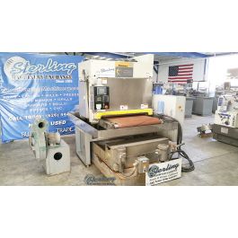 Used-TIMESAVERS-Used Timesavers Wet Belt Grinder (METAL GRINDER) (Parts Machine) Has New Belt and Table.-137-1HDMW-A3903