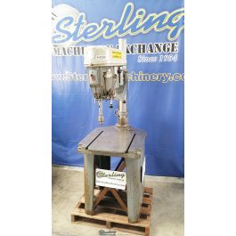 Used-Delta/Rockwell-Used Delta/Rockwell Drill Press with T-Slotted Cast Iron Stand and