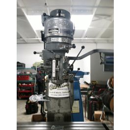 Used-BRIDGEPORT-Used Bridgeport (Step Pulley Type) Vertical Mill-SERIES 1-A4107