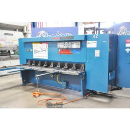 Used-Cincinnati, Inc-Used Cincinnati Heavy Duty Hydraulic Squaring Shear With Programmable Backgauge-250HS8-A4386
