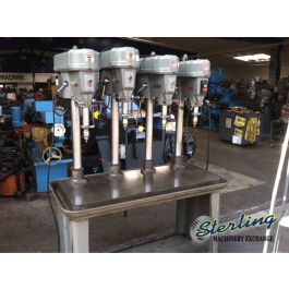 Used-Delta/Rockwell-Used Delta Rockwell 4 Head Gang Drill-15-000-A4442