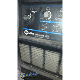 Used-MILLER-Used Miller Wire Feed ARC Welder-DIMENSION 452-A4509