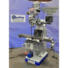New-Birmingham-Brand New Birmingham (Step Pulley) Milling Machine-BPS1649-SMBPS1649