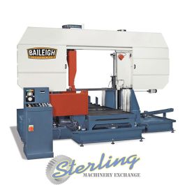 New-Baileigh-Brand New Baileigh Horizontal Semi-Automatic Heavy Duty Column Type Band Saw -BS-1100SA-SMBS1100SA