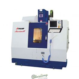 Used-Atrump-Brand New Atrump Vertical CNC Maxi-Mill Machining Center-E216 MAXI-MILL-A5405