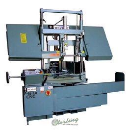 New-W.F. Wells-Brand New W.F. Wells CNC Automatic Horizontal Twin Post Bandsaw with CNC Shuttle Barfeed -F-16-1A-CNC-SMF161ACNC