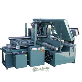 New-W.F. Wells-Brand New W.F. Wells CNC Fully Automatic Horizontal Twin Post Band Saw-F-1620A-CNC-SMF1620ACNC