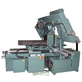 New-W.F. Wells-Brand New W.F. Wells CNC Fully Automatic with Shuttle Type Barfeed Horizontal Twin Post Band Saw-F-1620HA-CNC-SMF1620HACNC