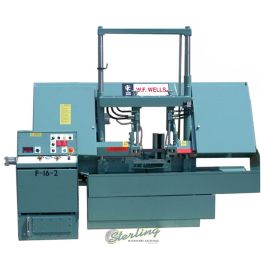 New-W.F. Wells-Brand New W.F. Wells Semi-Automatic Horizontal Twin Post Band Saw-F-16-2-SMF162