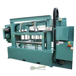New-W.F. Wells-Brand New W.F. Wells Hydraulic Semi-Automatic Grating & Paneling Horizontal Twin Post Band Saw -H-1051-2GRS-SMH10512GRS