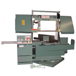 New-W.F. Wells-Brand New W.F. Wells Semi-Automatic Horizontal Heavy Duty Twin Post