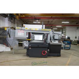 New-HYDMECH-Brand New Hydmech Automatic Horizontal Pivot Style Band Saw with 10' Feed Bar-M-20A-120-SMM20A120