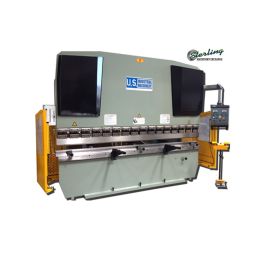 New-U.S. Industrial-Brand New U.S. Industrial Hydraulic Press Brake with Front Operated Power Back Gauge & Power Ram Adjust-USHB44-6HM-SMUSHB446HM