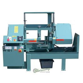 New-W.F. Wells-Brand New W.F. Wells Semi-Automatic Horizontal Twin Post Band Saw-W-10-1-SMW101