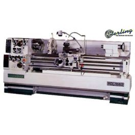 Used-Birmingham-Brand New Birmingham Gap Bed Engine Lathe (Geared Head) WITH DRO INSTALLED-YCL-1660-A5078