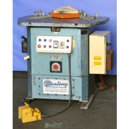 Used-Amada-Used Amada Hydraulic Notcher Corner Shear-CS-220-A2122