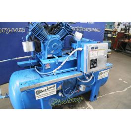 Used-QUINCY-Used Quincy Reciprocating Air Compressor-QT15-A4819
