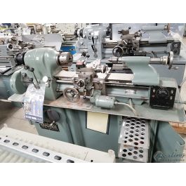 Used-Hardinge-Used Hardinge Precision Tool Room Lathe with Inch Threading-HLV-A4860
