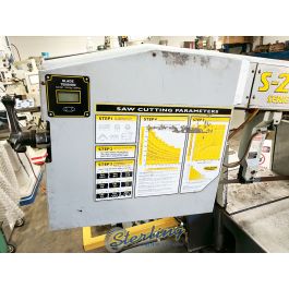 Used-HYDMECH-Used Hydmech Automatic Horizontal Pivot Style Band Saw With Bundling Attachment for Multiple Pieces-S-20A-A4896