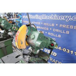 Used-Doringer-USED DORINGER (LOW TURN) MANUAL VISE AND MANUAL DOWN FEED CIRCULAR COLD SAW (FOR CUTTING STEEL, STAINLESS, ALUMINUM, BRASS, COPPER, PLASTICS)-D-350-A5112