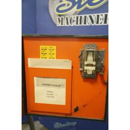 Used-Amada-Used Amada Hydraulic Notcher Corner Shear-CSH-220-A5291