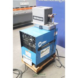 Used-MILLER-Used Miller Welder AC/DC Welder with Cooler-SYNCROWAVE 250-A5374