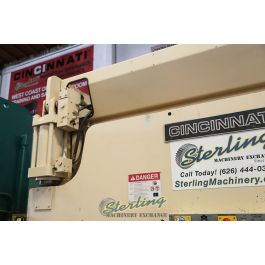 Used-Cincinnati, Inc-Used Cincinnati CNC Hydraulic Press Brake with only 6,068 Hours (Serviced By Cincinnati) Warranty-135CBIIX10-A5387