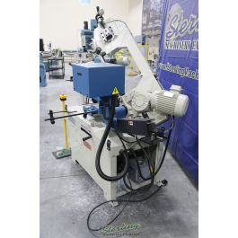 Used-Baileigh-Used (Demo Machinery) Baileigh Horizontal Dual Mitering (Swivel) Semi-Automatic Metal Cutting Band Saw -BS-350SA-A5576