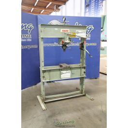 Used-DAKE-Used Dake Hand H Frame Hydraulic Press-75H-A5797