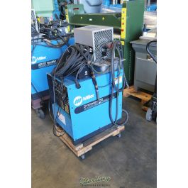 Used-MILLER-Used Miller Welder AC/DC Tig Welder with Cooler (For Aluminum)-SYNCROWAVE 250-A5858