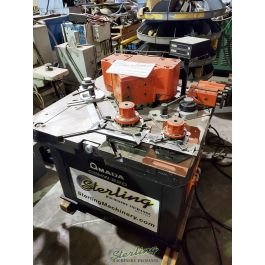 Used-Amada-Used Amada Heavy Duty Hydraulic Coper, Radius, Corner & Edge Notcher-CSHW-220-CA6056