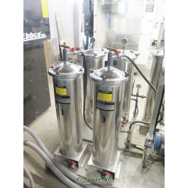 Used-Ebbco-Used EBBCO SWS Filtration System For Waterjet Machines. (CREATE ZERO DISCHARGE) Cleans Water and Recirculates. Great for Cities with Water Restrictions.-CLS-1-8-180KIL-A6092