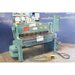 Used-Wysong-Used Wysong Power Shear With Manual Backgauge and Electric Foot Pedal-1252-A6378