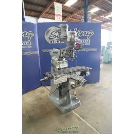Used-BRIDGEPORT-Used Bridgeport Vertical Milling Machine-SERIES 1-A6407