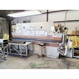 Used-Accurpress-Used Accurpress CNC Hydraulic Press Brake (3 Axis Backgauge with Power R Axis) (GUARANTEED By Dealer)-717514-A6653