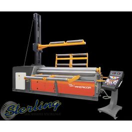 New-Comeq-Brand New Comeq Americor Hydraulic 4 RDP Plate Bending Roll-4-RDP 80/4-SM80/4-4RDP