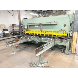 Used-HTC-Used HTC Hydraulic Heavy Duty Metal Plate Power Shear (Cut Up To 3/4