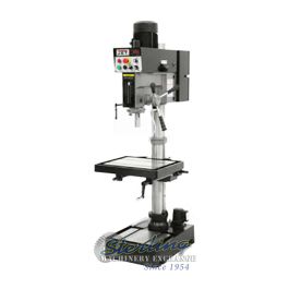 New-Jet-Brand New Jet EVS Drill Press with Forward & Reverse Tapping Capability-JDP-20EVST-230-SMJDP20EVST230
