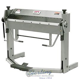 New-Jet-Brand New Jet Box & Pan Brake with Foot Clamp-PBF-1450-SMPBF1450