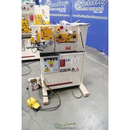 New-Geka-Brand New Geka Hydraulic Ironworker-MICROCROP 36-SMMICROCROP36