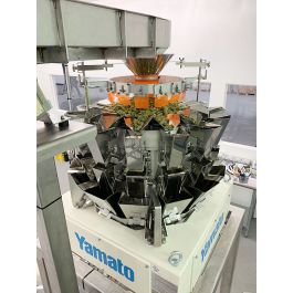 Used-Yamato-Used Yamato ADW-214SD Cannabis Combination Multi-Head Weigher Scale and Jar Filling Line/ Food Weigher Scale (LIKE NEW MACHINE, GREAT OPPORTUNITY TO SAVE THOUSANDS!-ADW-214SD-CD5244