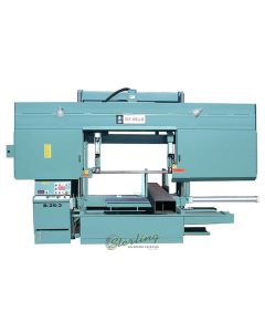 New-W.F. Wells-Brand New W.F. Wells Semi-Automatic Hydraulic Horizontal Heavy Duty Twin Post Bandsaw-B-25-4-SMB254-01