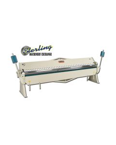 New-Baileigh-Brand New Baileigh Heavy Duty Manually Operated Box & Pan (Finger) Brake-BB-14418-BA9-1000381-SMBB14418-01