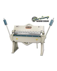 New-Baileigh-Brand New Baileigh Heavy Duty Manually Operated Box & Pan (Finger) Brake-BB-4812-BA9-1000404-SMBB4812-01