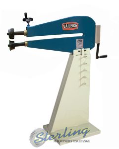 New-Baileigh-Brand New Baileigh Manually Operated Bead Roller-BR-18M-24-BA9-1000935-SMBR18M24-01