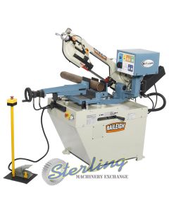 New-Baileigh-Brand New Baileigh Horizontal Dual Mitering (Swivel) Semi-Automatic Metal Cutting Band Saw -BS-260SA-BA9-1001438-SMBS260SA-01