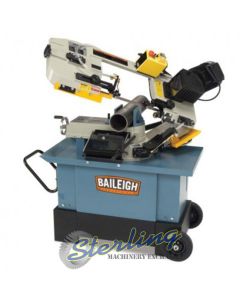 New-Baileigh-Brand New Baileigh Horizontal Metal Cutting Band Saw with Vertical Cutting Option & Mitering Head-BS-712MS-BA9-1001684-SMBS712MS-01