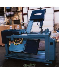 New-W.F. Wells-Brand New W.F. Wells Semi-Automatic Electrical Vertical Tilting Dual Direction 60┬░ Miter Capability Band Saw-EVM-2030-6-SMEVM20306-01