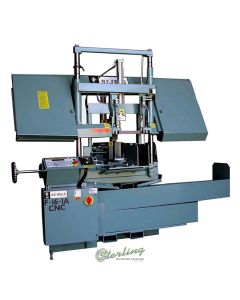 New-W.F. Wells-Brand New W.F. Wells CNC Automatic Horizontal Twin Post Bandsaw with CNC Shuttle Barfeed -F-16-1A-CNC-SMF161ACNC-01
