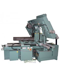 New-W.F. Wells-Brand New W.F. Wells CNC Fully Automatic with Shuttle Type Barfeed Horizontal Twin Post Band Saw-F-1620HA-CNC-SMF1620HACNC-01